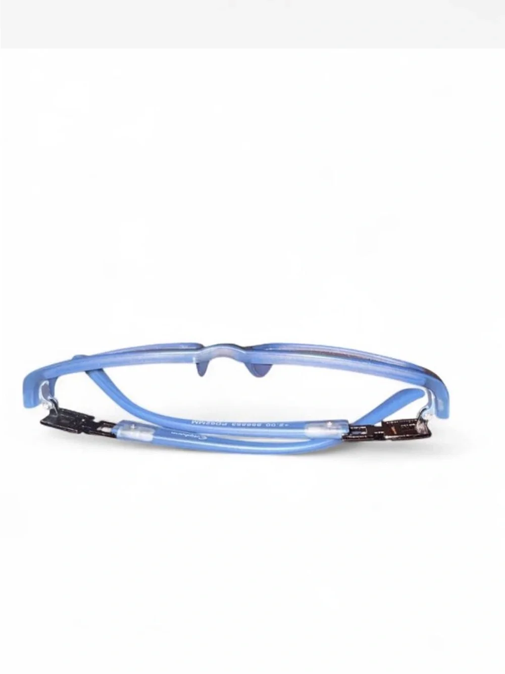 Classic Blue Rectangular Reading Glasses